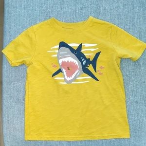 Shark eating fish t shirt